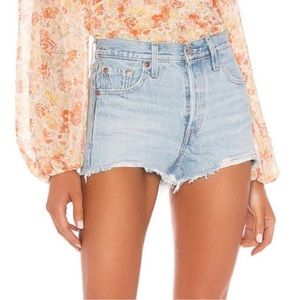 Levi’s Premium 501® ORIGINAL HIGH RISE WOMEN'S SHORTS Sz 26